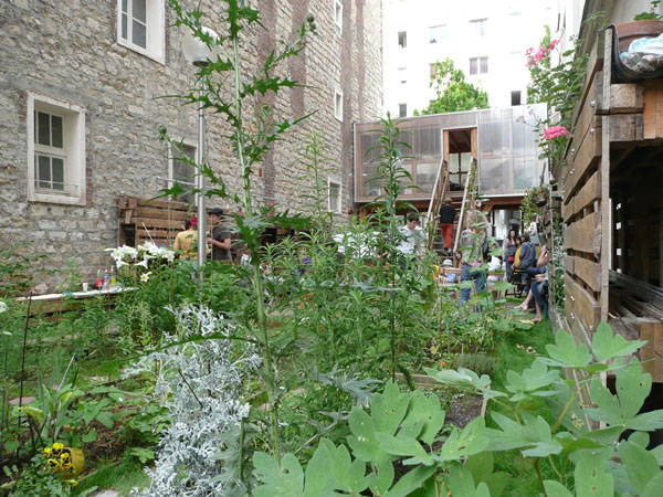 Jardin partagé à Paris