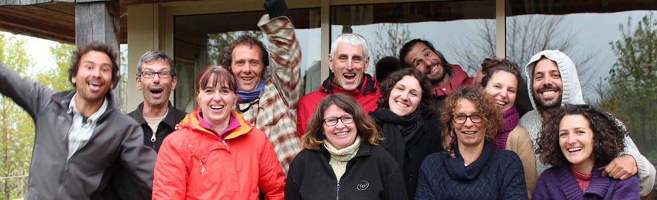 Groupe de gens formés à la permaculture - Formation en permaculture Formation en permaculture