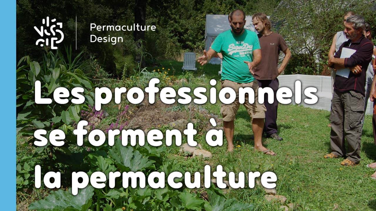 Des professionnels du monde agricole se forment à la permaculture!