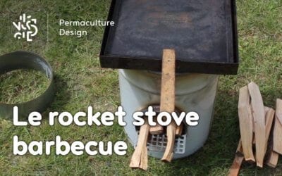 La technique du rocket stove adaptée à un barbecue