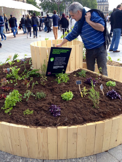 Inspiré de la permaculture, le keyhole garden ou jardin en trou de serrure est un support de cultures astucieux à la portée de tous !