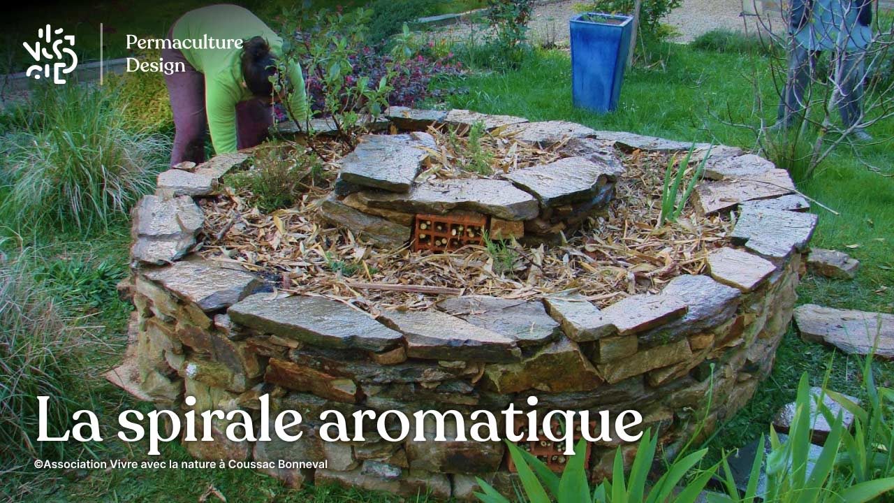 La spirale aromatique en permaculture