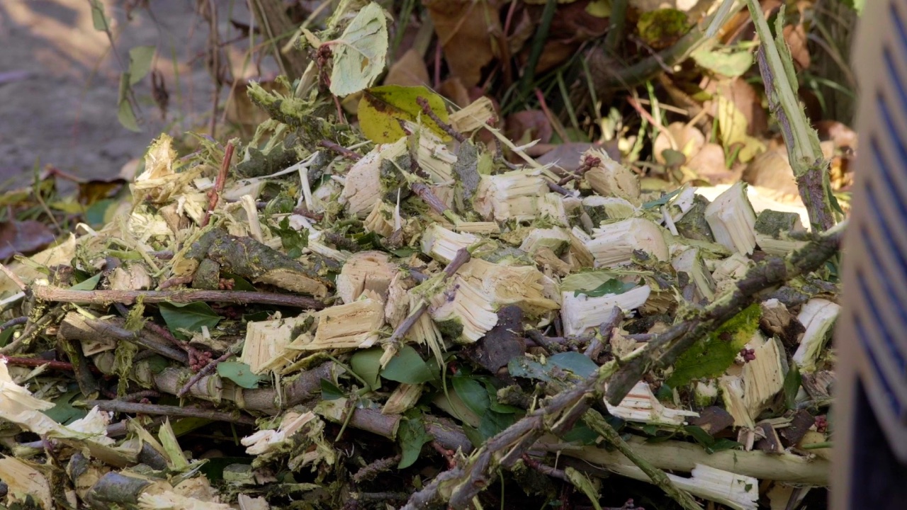 Paillage jardin de Bois Raméal Fragmenté.