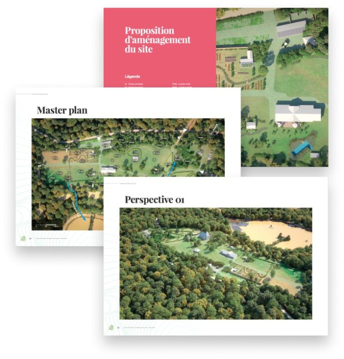 Plan projet jardin en permaculture.