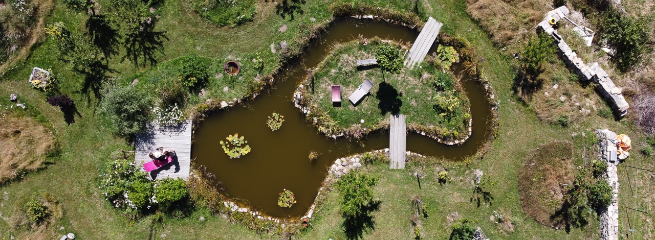 Jardin en permaculture réalisé par des paysagistes de Bordeaux.