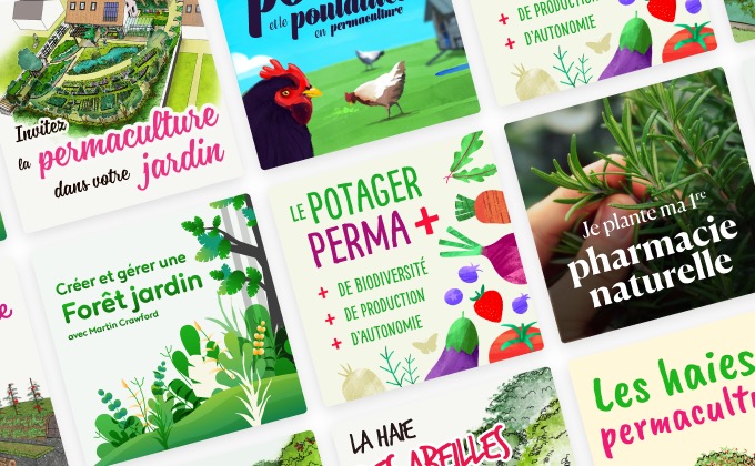 Formations permaculture en ligne ou en stages sur site.