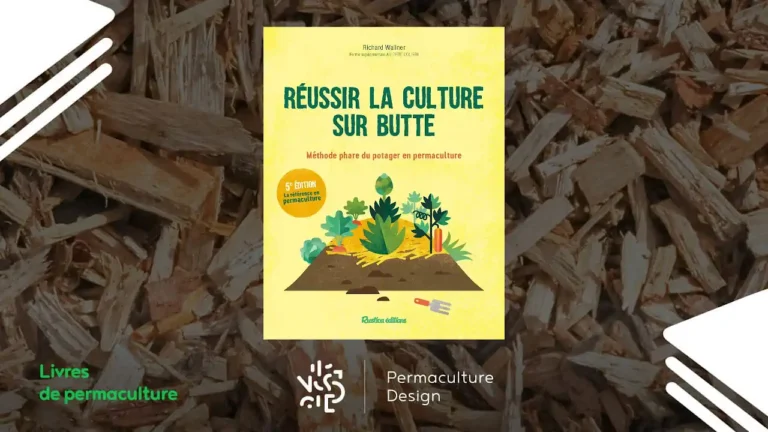 Couverture du livre Réussir la culture sur butte, méthode phare du potager en permaculture de Richard Wallner, Éditions Rustica