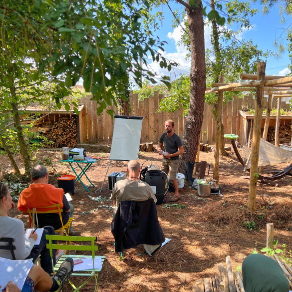 Formation verger naturel permaculture.