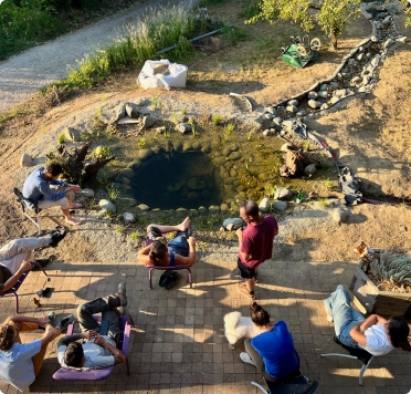 Formation permaculture mare naturelle.
