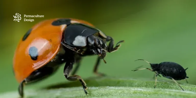 La coccinelle est un prédateur des pucerons.