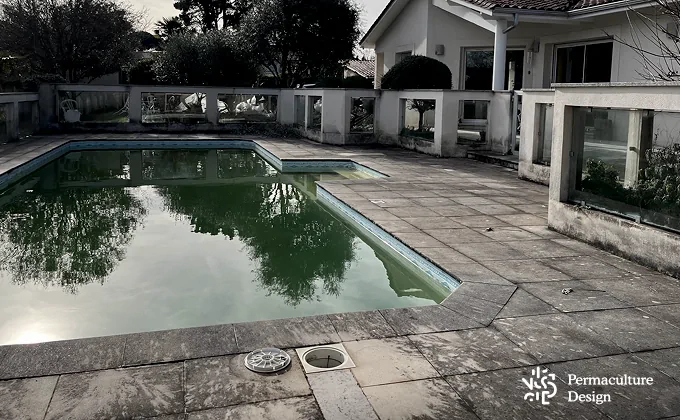 Avant travaux - Piscine traditionnelle