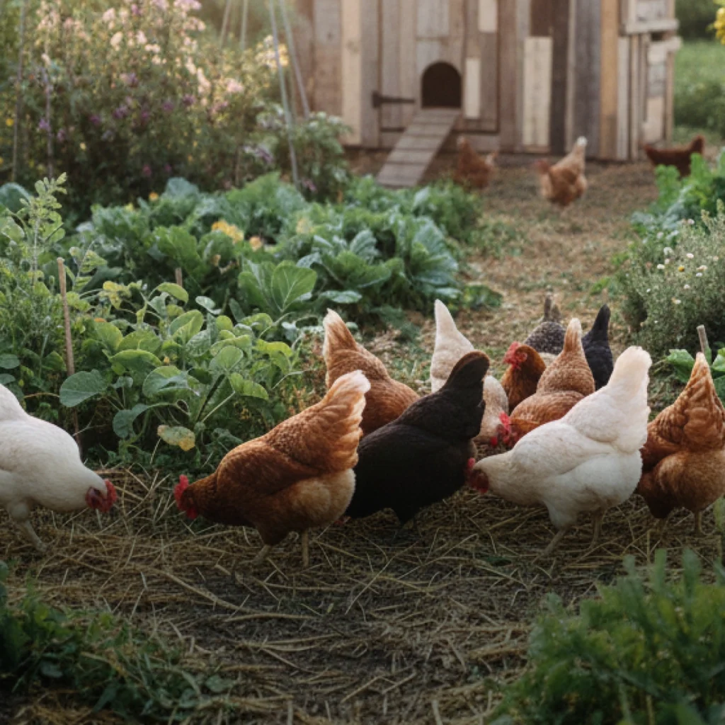 Formation poules et poulailler permaculture - Élevage pondeuses naturel