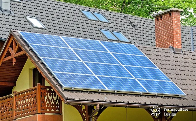 Photo d'une autoconsommation solaire sans batterie